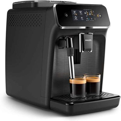 Philips Full Automatic Espresso Machine EP2220/10 Beverages Cllassic Milk frother Matte Black Touch Display