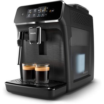 Philips Full Automatic Espresso Machine EP2220/10 Beverages Cllassic Milk frother Matte Black Touch Display