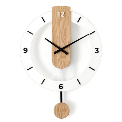 BLISS VIE Astral Wooden Wall Clock - Numbers