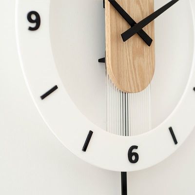 BLISS VIE Astral Wooden Wall Clock - Numbers