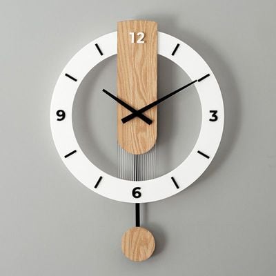 BLISS VIE Astral Wooden Wall Clock - Numbers