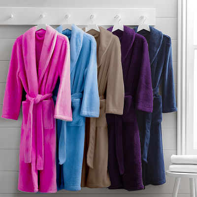 Daffodil Bathrobe (Navy Blue) 100% TERRY Cotton - (Set of 1) 400 Gsm 