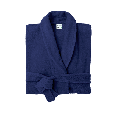 Daffodil Bathrobe (Navy Blue) 100% TERRY Cotton - (Set of 1) 400 Gsm 