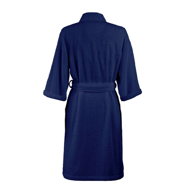 Daffodil Bathrobe (Navy Blue) 100% TERRY Cotton - (Set of 1) 400 Gsm 