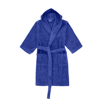 Daffodil Bathrobe 6 YEAR (Navy Blue) 100% TERRY Cotton - (Set of 1) 400 Gsm