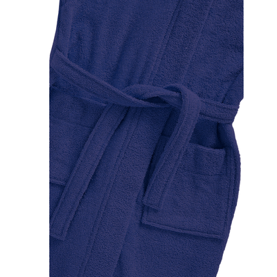 Daffodil Bathrobe 6 YEAR (Navy Blue) 100% TERRY Cotton - (Set of 1) 400 Gsm