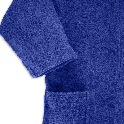 Daffodil Bathrobe 6 YEAR (Navy Blue) 100% TERRY Cotton - (Set of 1) 400 Gsm