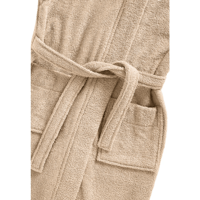 Daffodil Bathrobe 6 YEAR (Beige) 100% TERRY Cotton - (Set of 1) 400 Gsm