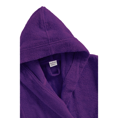 Daffodil Bathrobe 6 YEAR (Purple) 100% TERRY Cotton - (Set of 1) 400 Gsm