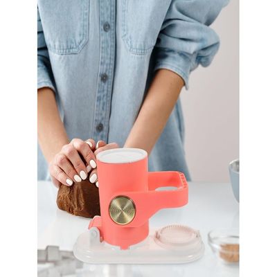 Dough Press With Dumpling Maker Mould 2 in 1 Random Colour 