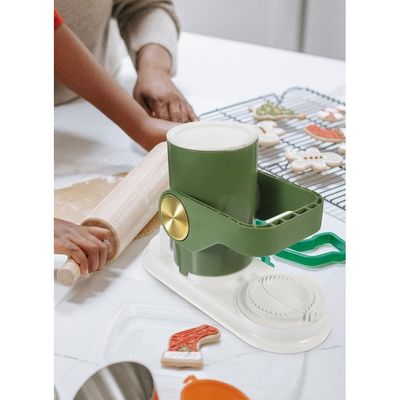 Dough Press With Dumpling Maker Mould 2 in 1 Random Colour 