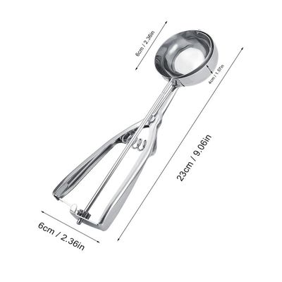 Spring Ice Cream Scoop Silver