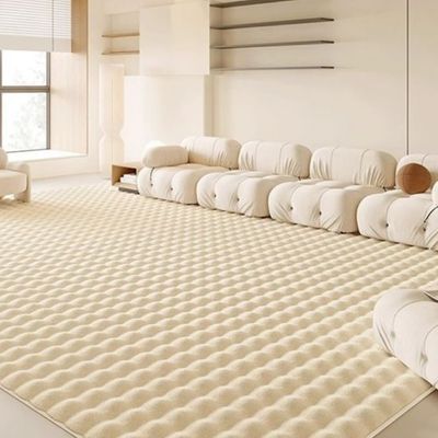 Modern Bubble Al Alpaca Carpet With Anti Slip High Pile Bottom With Upgraded Foam Super Soft (Size 60×160CM)