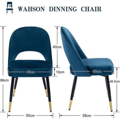 Wooden Twist Modernizing Stylish Loop Backrest Velvet Upholstery Perfect for Restaurant Cafe Marble Top 4 Chairs With 1 Round 1 Table Metal Legs