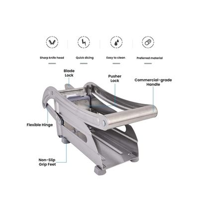 Potato Chipper French Fries Slicer Chip Cutter Chopper Maker Slicer 