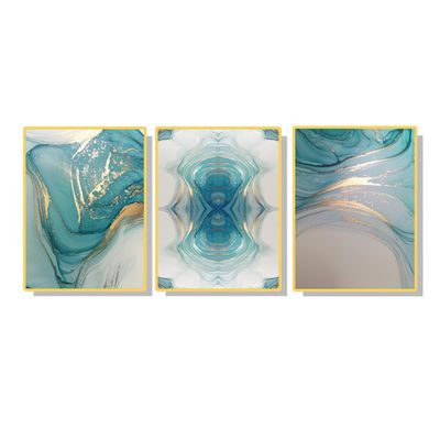 Abstract Wall Painting -  Modern - 40x60 cm - Set of 3