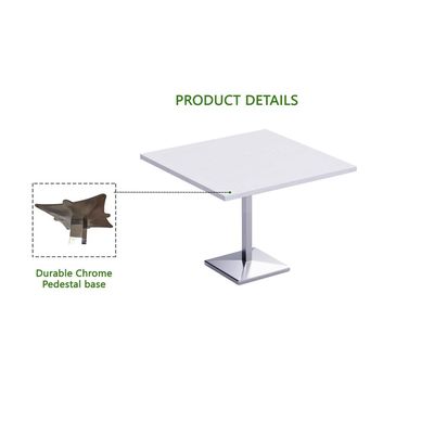 Ristoran 500PE-720 24 Seater Square Modular Pantry Table White