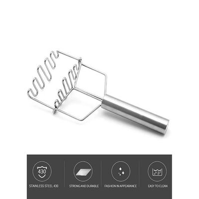 Stainless steel Smooth Potato Masher 