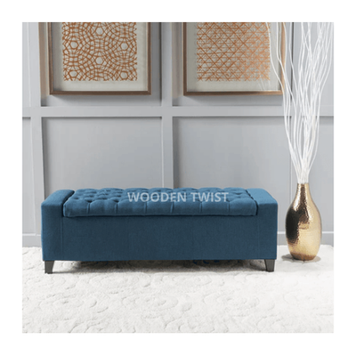 Raffinée Premium Wood Flip Top Storage Bench