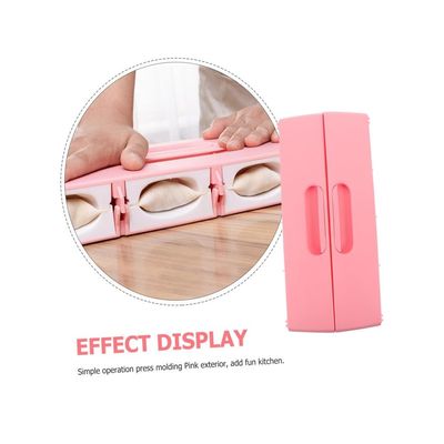 Dough Press With Dumpling Maker Mould 6 Pcs Random Colour