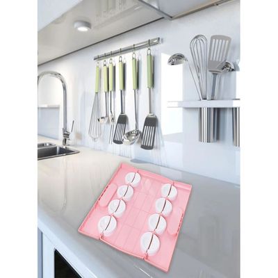 Dough Press With Dumpling Maker Mould 6 Pcs Random Colour