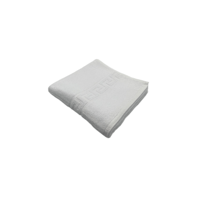 منشفة يد  ماجنوليا ((50 × 80 سم)) أبيض جي دوبي 100% قطن - مجموعة من 1 (600 جرامًا للمتر المربع)