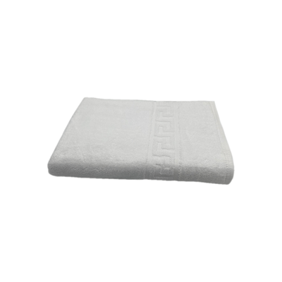 منشفة حمام  ماجنوليا (70 × 140 سم) أبيض جي دوبي 100% قطن - مجموعة من 1 (600 جرامًا للمتر المربع)