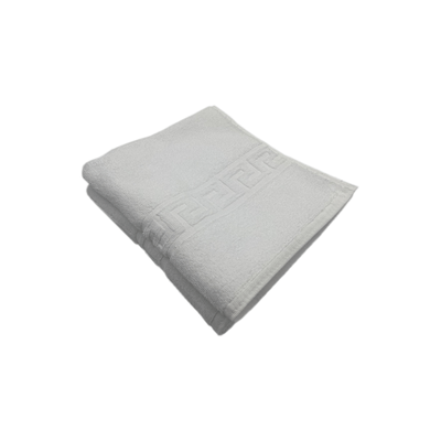 Magnolia Hand Towel (50 x 100 cm)  White G Dobby 100% Cotton -Set Of 2 (600 gsm)