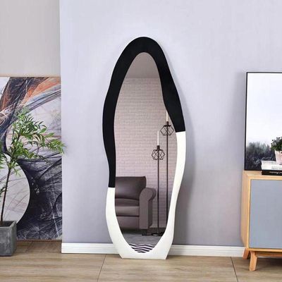 Dressing Mirror, Full Length Mirror, Distinct Design 177x70 cm - Black & White