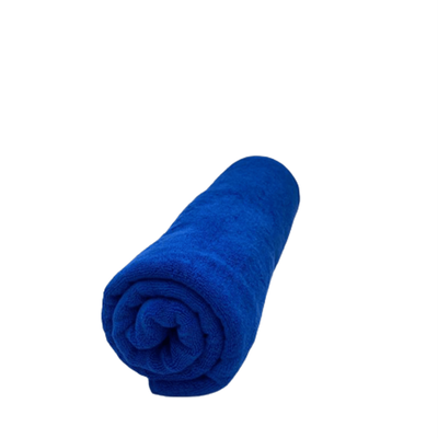 Iris Bath Sheet (90 x 180 Cm) Royal Blue 100% Cotton-Set of 1 (600 Gsm)