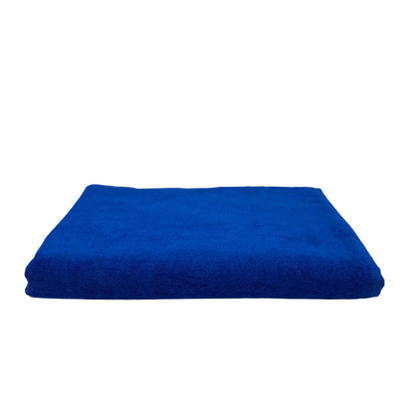 Iris Bath Sheet (90 x 180 Cm) Royal Blue 100% Cotton-Set of 1 (600 Gsm)