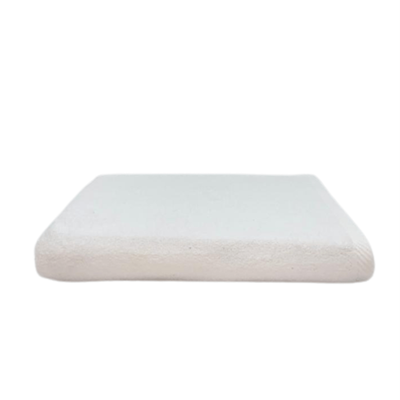 منشفة حمام بيفت إيريس (70 × 140 سم) بيضاء 100% قطن - مجموعة من 6 قطع (600 جم)