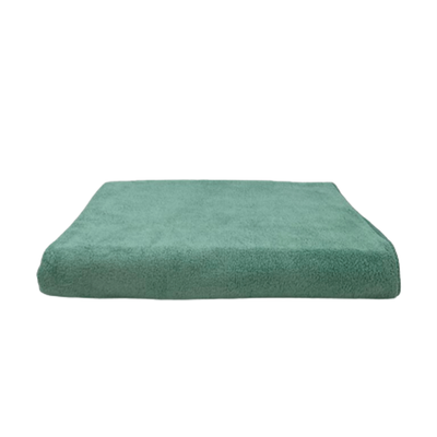 منشفة حمام زنبركية من  (70 × 140 سم) أخضر نعناعي 100% ميكروفيبر - مجموعة من 1 (450 جرامًا للمتر المربع)