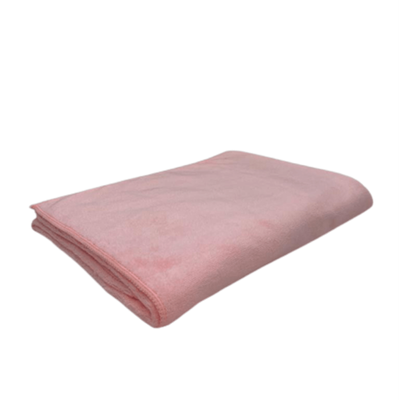 Spring Bath Towel (70 x 140 Cm)  Light Pink 100% MICROFIBER -Set Of 1 (450 Gsm)