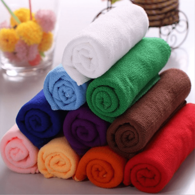 Spring Hand Towel (50 x 100 Cm)  Blue 100% MICROFIBER -Set Of 1 (450 Gsm)