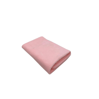 Spring Hand Towel (50 x 100 Cm)  Light Pink 100% MICROFIBER -Set Of 1 (450 Gsm)