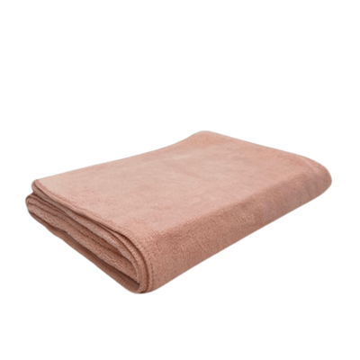 Spring Bath Towel (70 x 140 Cm)  Pastel Pink 100% MICROFIBER -Set Of 1 (450 Gsm)