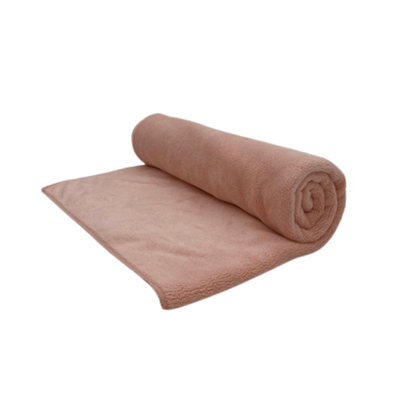 Spring Bath Towel (70 x 140 Cm)  Pastel Pink 100% MICROFIBER -Set Of 1 (450 Gsm)