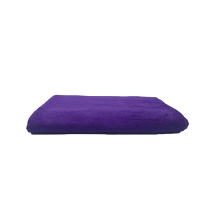 Spring Bath Towel (70 x 140 Cm)  Purple 100% MICROFIBER -Set Of 1 (450 Gsm)