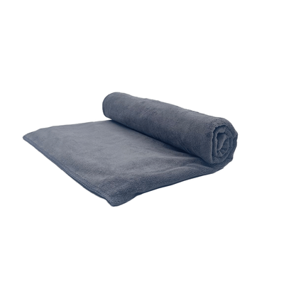 Spring Bath Towel (70 x 140 Cm)  Grey 100% MICROFIBER -Set Of 1 (450 Gsm)