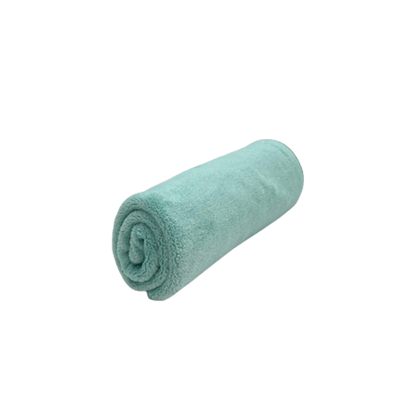 Spring Hand Towel (50 x 100 Cm)  Mint Green 100% MICROFIBER -Set Of 1 (450 Gsm)