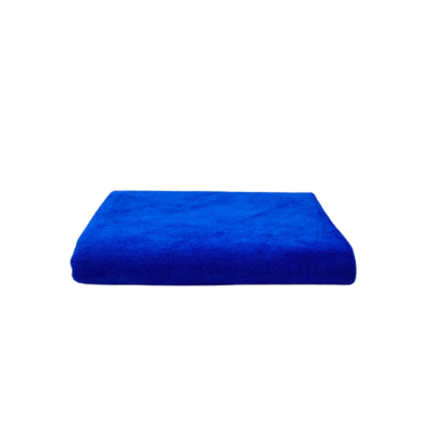 Spring Hand Towel (50 x 100 Cm)  Royal Blue 100% MICROFIBER -Set Of 1 (450 Gsm)