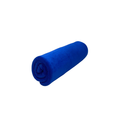 Spring Hand Towel (50 x 100 Cm)  Royal Blue 100% MICROFIBER -Set Of 1 (450 Gsm)