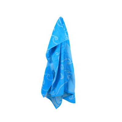 Jacquard Beach Towel (86 x 162 Cm) 390 Gsm Sharks Cotton -Set Of 1 (390 Gsm)