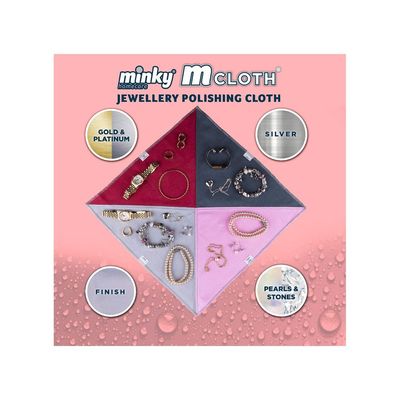 Minky M Cloth Jewellery Polishing Cloth