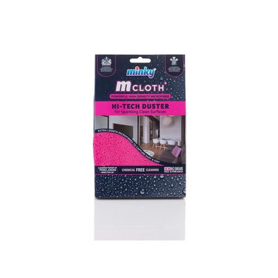 MI 320439 Roze Schoonmaakdoek AntiBacterieel High Tech Stoffer