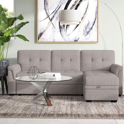 Altin Premium Reversible Sleeper Sofa & Chaise