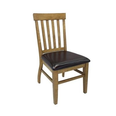 Faux Leather Dining Chair AB1184-Wooden