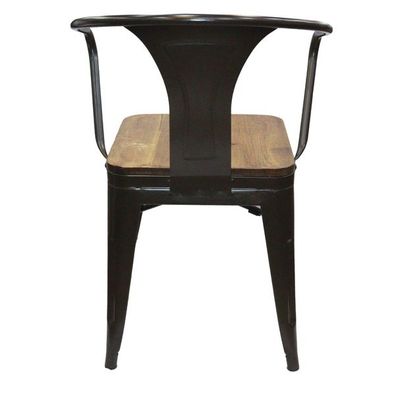 Modern Dining Chair with Wood Seat AB1196-Brown 