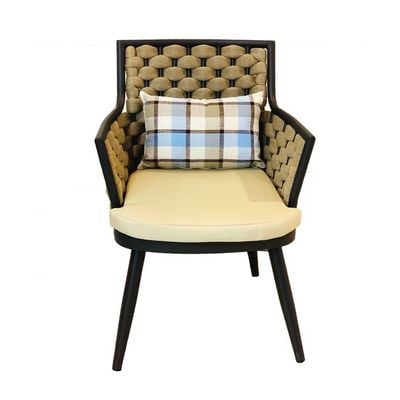 Woven Design Outdoor Chair AB1219-Cream 